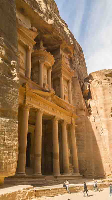 21 - Jordania - Petra - templo El-khazne o Casa del Tesoro